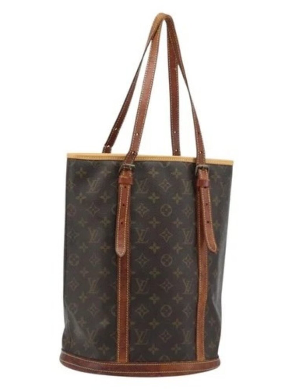 LOUIS VUITTON Monogram Bucket GM Shoulder Bag M42236 LV Auth ARZ772